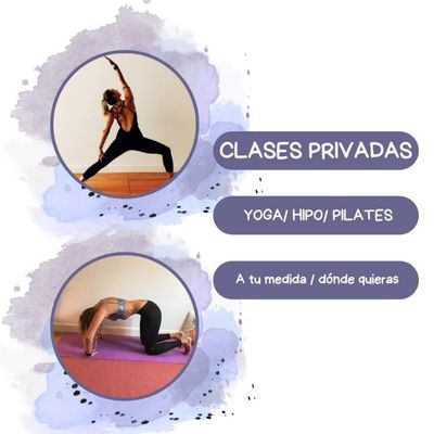 Clases Privadas Yoga/ Hipo/ Pilates